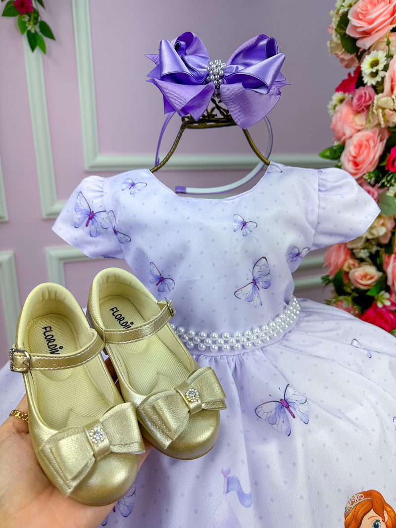 Vestido Princesinha Sofia